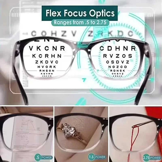 Newest Multifocal Reading Glasses Women Men Auto Adjusting Bifocal Glasses For Readers Éditions Traditions & Modernité Inc. 185982927;20260611;1781193994D0bUK