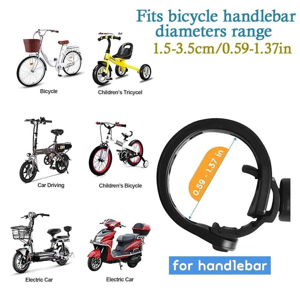 1/2PCS Bicycle Rearview Mirror 360 Degree Adjustable Rotatable Universal Cycling Handlebar Rear View Mirrors for MTB Road Bike Éditions Traditions & Modernité Inc. 185981768;20260611;1781193837C6t8j