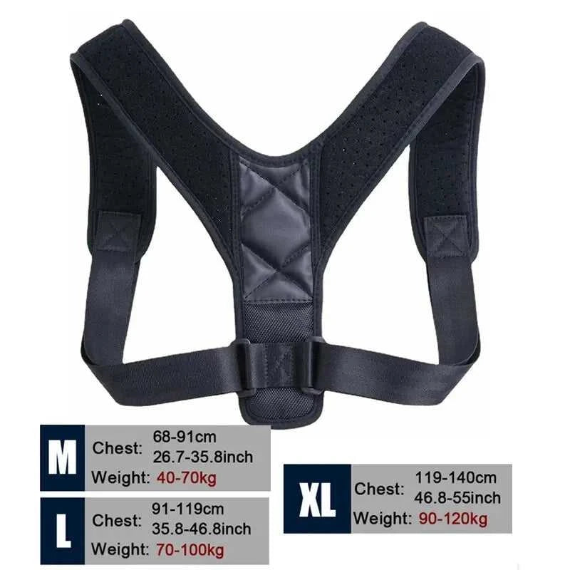 Back Posture Correction Belt Hunchback Prevention Correction of Sitting Posture Unisex Breathable Body Shaping Éditions Traditions & Modernité Inc. 185980409;20260611;17811936207AFNd