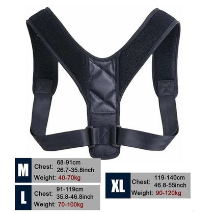 Back Posture Correction Belt Hunchback Prevention Correction of Sitting Posture Unisex Breathable Body Shaping Éditions Traditions & Modernité Inc. 185980409;20260611;17811936207AFNd