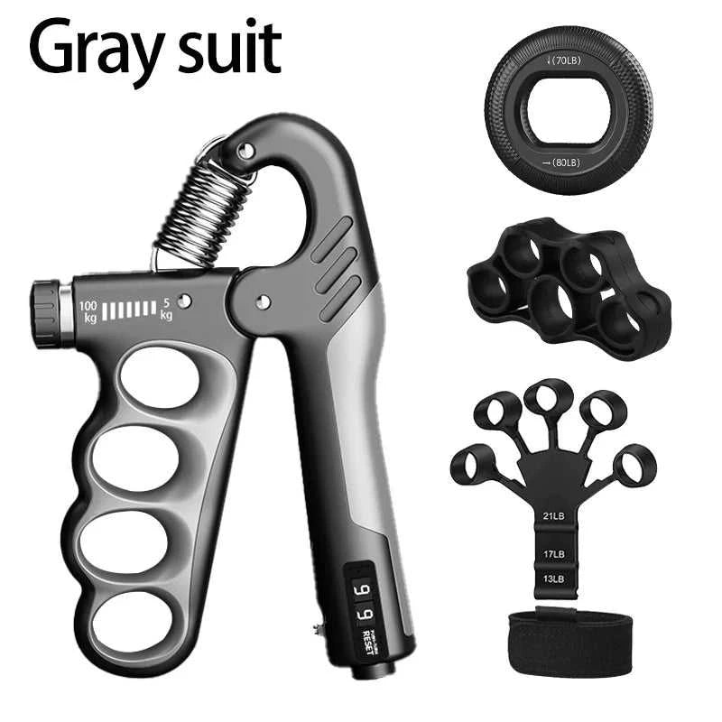5-60/100/150kg Grip Strength Gym Wrist Expander Hand Strengthener Adjustable Muscle Recovery Fitness Hand Strength Exercise Éditions Traditions & Modernité Inc. 14:771#Mechanical Green