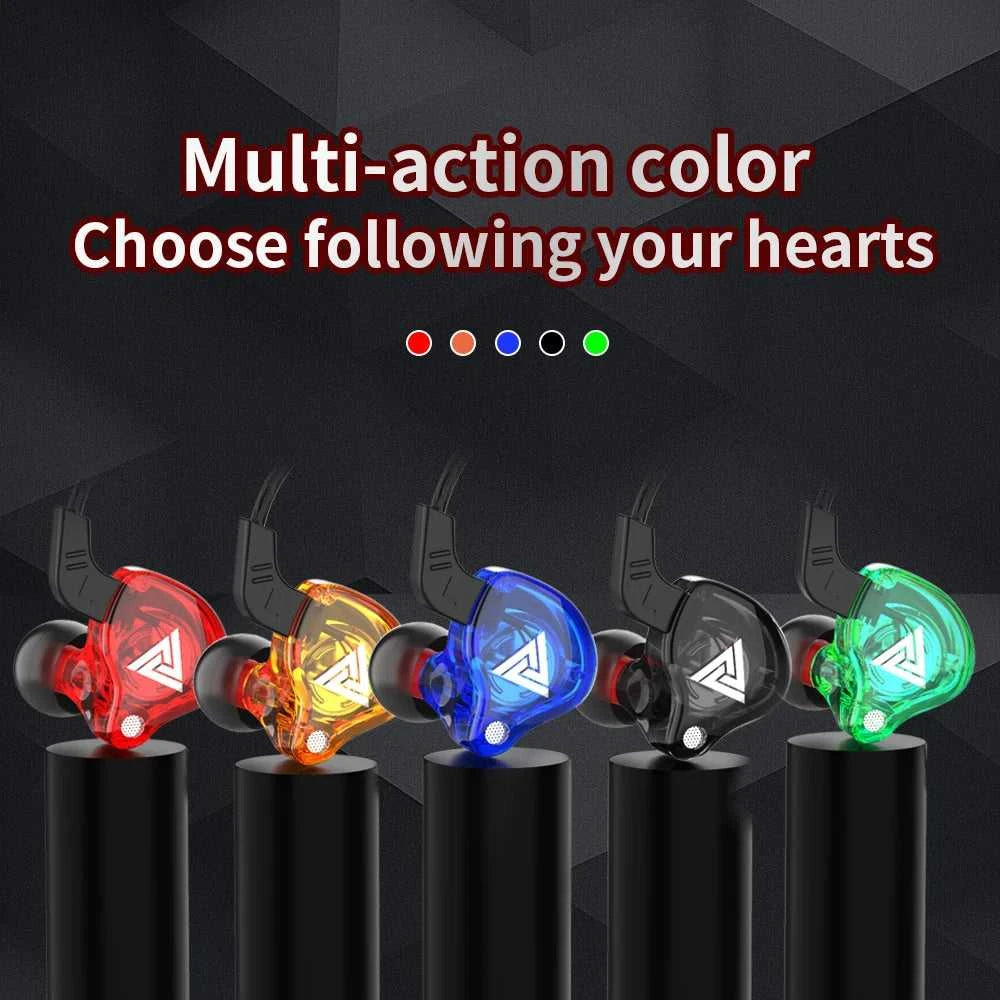 Original QKZ AK6 In Ear Earphone 6 Dynamic Driver Unit Headphone With Mic Stereo Sports HIFI Subwoofer Headset Monitor Earbuds Éditions Traditions & Modernité Inc. 185980332;20260611;1781193593bn6uN