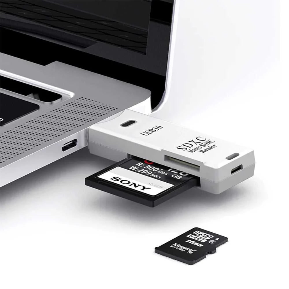 2 in 1 USB 3.0 Card Reader Micro TF sd card Reader usb adapter High Speed Cardreader TF Memory card For PC Laptop Accessories Éditions Traditions & Modernité Inc. 186083297;20260613;1781386282ovUjK