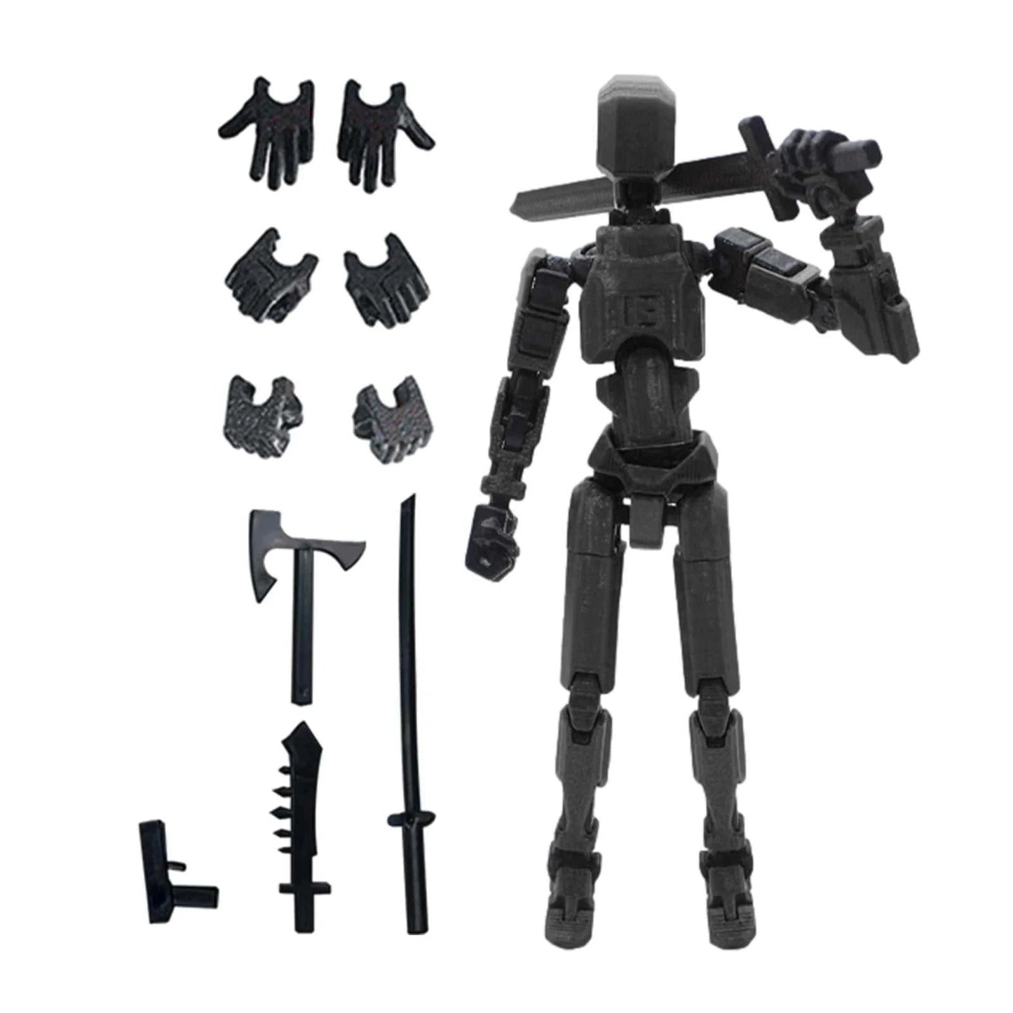 1PCS 13 Joints Figure Articulate Movable Dummy Doll Diy Assembly Toy 3D Printed Action Figure Stop Motion Animation Dummy Éditions Traditions & Modernité Inc. 185980448;20260611;17811936277sbOD