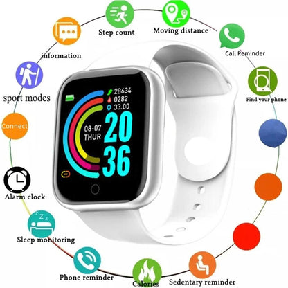 Fitness Activity Tracker Watch with Heart Rate Monitor Éditions Traditions & Modernité Inc. 14:10#116Plus Red