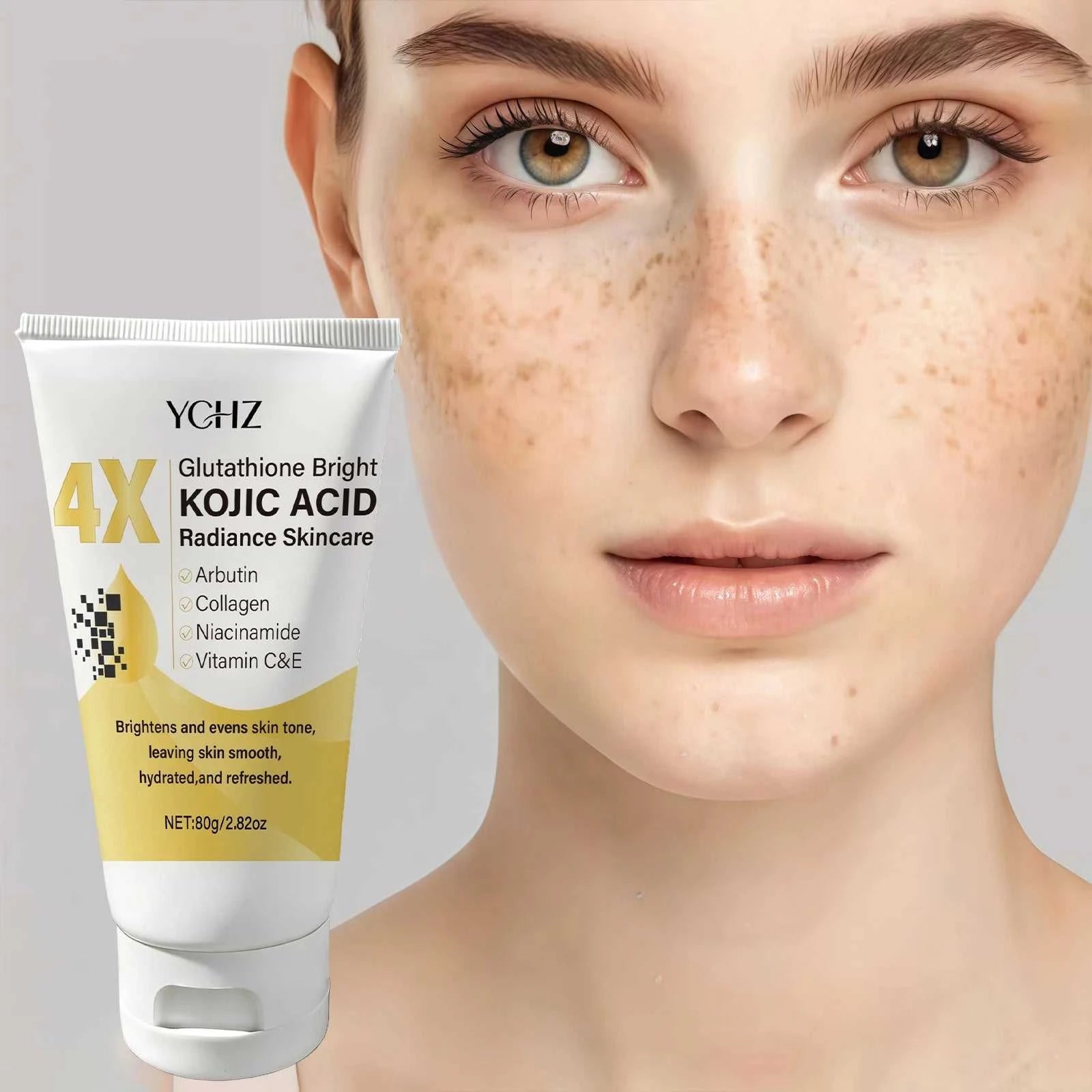 Kojic Acid Face Cream Evens Out Skin Tone, Eliminates Dark Spots and Dullness - Non-Greasy, Suitable for Both Men and Women - Whitening and Moisturizing Cream, for Day and Night Use Éditions Traditions & Modernité Inc. 185980834;20260611;1781193694yZksk
