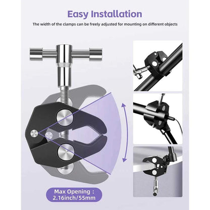 9 Inch Articulating Magic Arm with Super Clamp Kit Accessoires des appareils photos Éditions Traditions & Modernité Inc. 184324448;2026054;17779067338KgoP