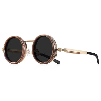 CRIXALIS Polarized Round Sunglasses ND9 Adjustable Dimming Men Women Retro Punk Men's Fishing Eyeglasses Outdoor Shades UV400 Éditions Traditions & Modernité Inc. 185981015;20260611;1781193749vKMgP