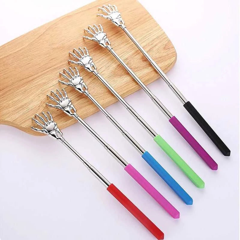 1 Piece Extendable Back Scratcher Portable Telescoping Metal Stainless Steel Back Scratchers Hand Massager Éditions Traditions & Modernité Inc. 185979958;20260611;1781193496d3hPL