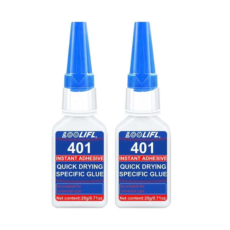 Brand-new upgraded 401 super cyanoacrylate glue, instant drying in 5 seconds, waterproof, stable and versatile bonding tool. Éditions Traditions & Modernité Inc. 14:202567811#lao-401-20ml-10pc