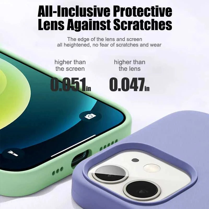 Shockproof Liquid Silicone Case for iPhone 11 to 16 Pro Éditions Traditions & Modernité Inc. 5:22087409146;14:193#Deep Blue