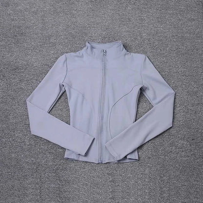 Women Sport Jacket Long Sleeve Shirt Workout Coat Gym Training Clothing Yoga Sportswear Éditions Traditions & Modernité Inc. 185982250;20260611;17811938662qotb