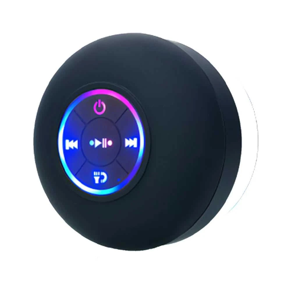 Portable Wireless Bluetooth Speaker LED Light IPX4 Waterproof Loudspeaker Outdoor Bathroom Large Suction Cup Stereo Sound Box Éditions Traditions & Modernité Inc. 186608791;20260626;1782489962cdniQ
