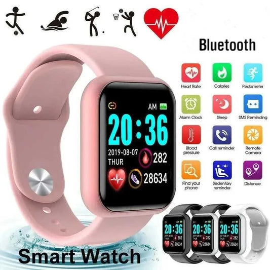 Smart Watch For Women Men Wristwatch Bluetooth Connected Phone Player Music Fitness Sport Bracelet Sleep Monitor Digital Watches Éditions Traditions & Modernité Inc. 186082987;20260613;1781386157xjsUb