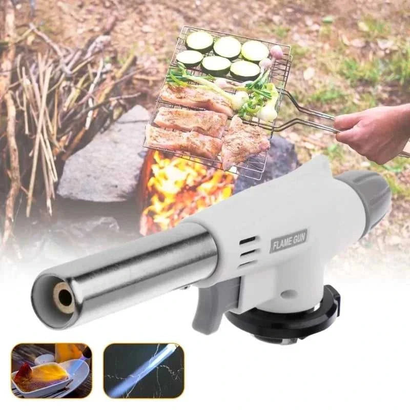 Camping Baking Barbecue Gas Torch Welding Fire Maker Lighter Butane Burner Flame Metal Flame Gun WeldingTorch Lighter Heating Éditions Traditions & Modernité Inc. 185981348;20260611;1781193816JfD79