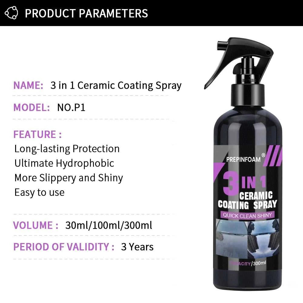 3 in 1 Car Ceramic Nano Coating Liquid Coatin Nano Crystal Hydrophobic Layer Polishing Paint Coating Agent Polish Nanos Coatings Éditions Traditions & Modernité Inc. 185982585;20260611;1781193917oQmye