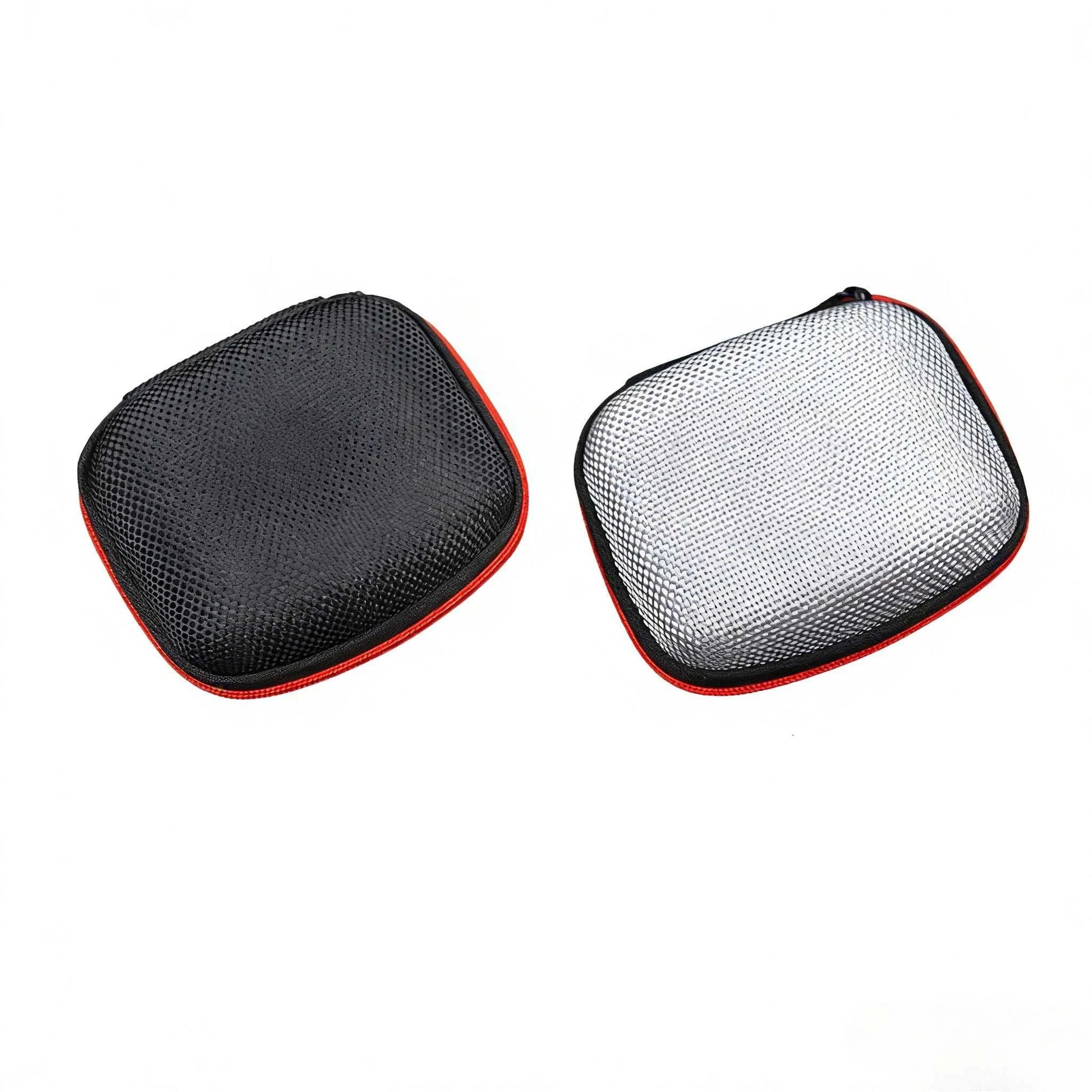 Earphone Storage Bag Square Headset Box Indoor Outdoor Travelling Earphones Storaging Case Accessories with Zipper