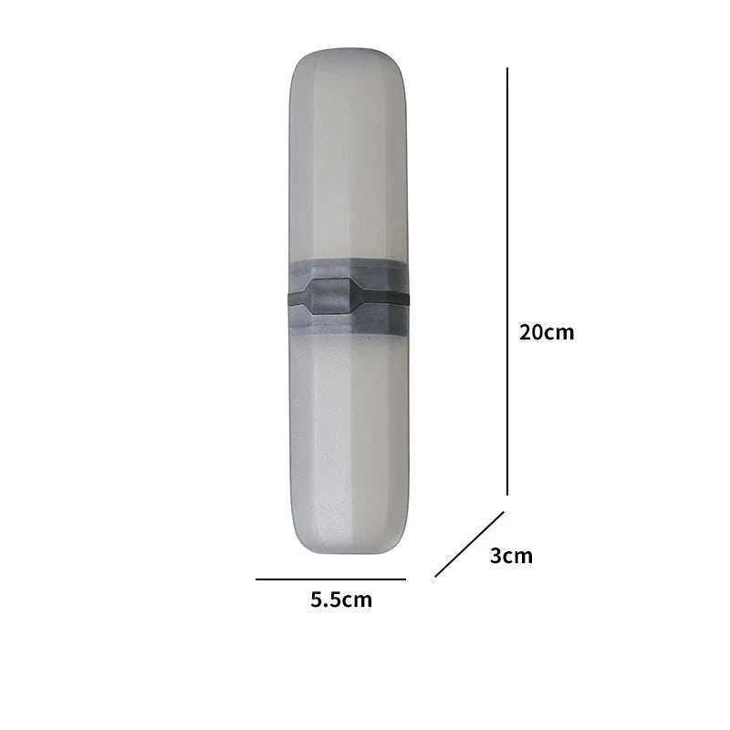 Portable Toothpaste Toothbrush Protect Holder Case Travel Camping Storage Box Protect Toothbrush Toothpaste from Dirt and Damage Éditions Traditions & Modernité Inc. 186083543;20260613;1781386351zn2z4