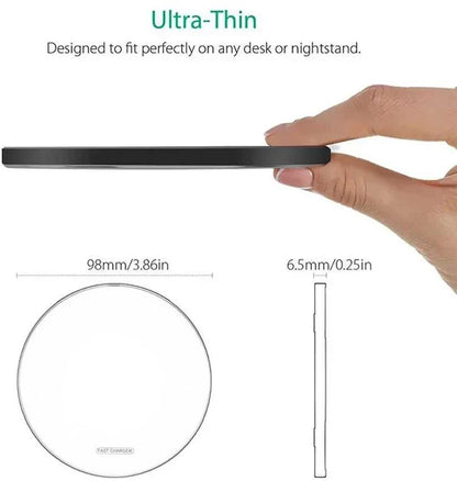 100W Fast Wireless Charger Pad For iPhone 15 14 13 12 X Pro Max 8 Samsung Galaxy S23 Xiaomi Wireless Charging Station Chargers