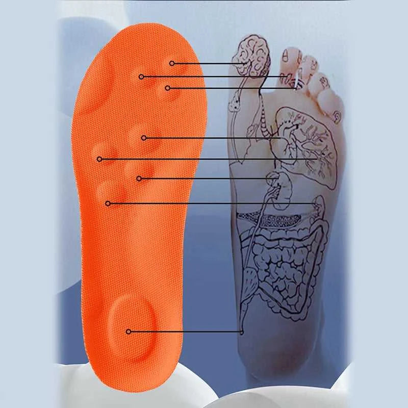 1/2/4pairs Latex Sport Insoles Soft High Elasticity Shoe Pads Orthotic Breathable Shock Absorption Cushion Arch Support Insole Éditions Traditions & Modernité Inc. 185981381;20260611;1781193823F9J4Z