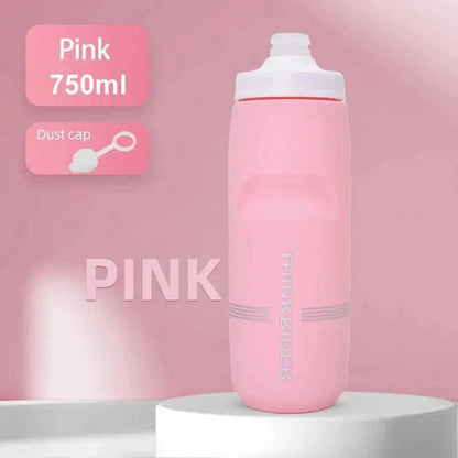 ThinkRider 620ml/750ml Bicycle Bottle MTB Road Bike Water Bottle Outdoor Sports Plastic Portable Large Capacity Drink Cycling Éditions Traditions & Modernité Inc. 185982954;20260611;1781194017l8s5r