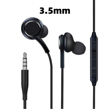 Type C Wired Earphone For Samsung Galaxy S23 S21 S22 Ultra Plus 3.5 mm Earbuds Headphones A54 A34 A53 A53 Accessories Éditions Traditions & Modernité Inc. 185980078;20260611;1781193551H3Bx3