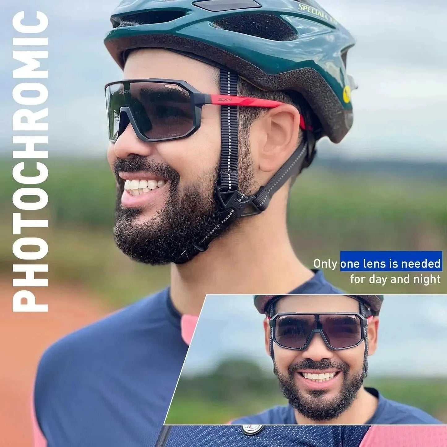 Cycling Glasses Photochromic Sunglasses Men Women Mountain Bike Road Eyewear New Bicycle Riding Outdoor Sports Hiking Goggles Éditions Traditions & Modernité Inc. 185981028;20260611;17811937550IH0y