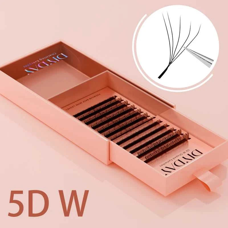 DIYDAY W Shape Eyelashes Extensions W Shaped Bloom 3d 4d 5d 6d 7d 8d Eye Lashes Natural Soft Premade Fan Lash Extensions Éditions Traditions & Modernité Inc. 185980201;20260611;1781193586xeVsM