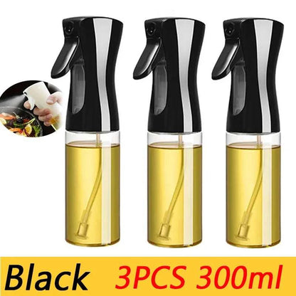 200/300/500mlOil Spray Plastic Household Kitchen Oil Spray Bottle Or Oil Brush Nebulizing Mist Filling Cooking Dual Use BBQ Éditions Traditions & Modernité Inc. 14:200002130#2pcs-300ml white