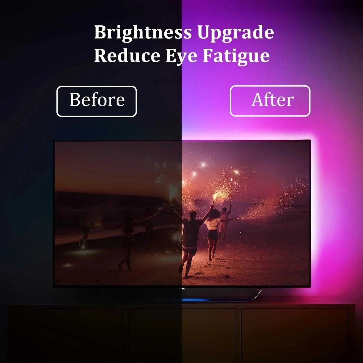 Led Lights for TV 3 Key Control Led Strip USB 5V Tape Lights for TV Backlight Home Party Decoration Flexible Ribbon