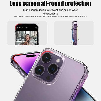 Luxury Clear Silicone Phone Case For iPhone 16 15 14 13 12 11 Pro Max XR X XS 7 8 Plus Shockproof Transparent Bumper Back Cover Éditions Traditions & Modernité Inc. 185981349;20260611;17811938182rAAh