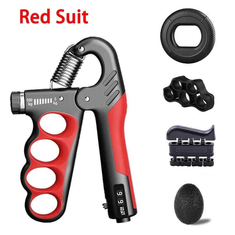 5-60/100/150kg Grip Strength Gym Wrist Expander Hand Strengthener Adjustable Muscle Recovery Fitness Hand Strength Exercise Éditions Traditions & Modernité Inc. 14:771#Mechanical Green
