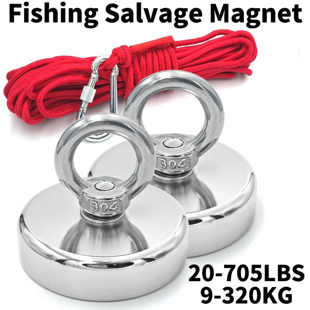 D16~D42mm Super Strong Neodymium Fishing Hook N52 Heavy Duty Rare Earth Neodymium with Countersunk Hole Eyebolt Salvage Magnetic Éditions Traditions & Modernité Inc. 185980362;20260611;1781193602tp9J4