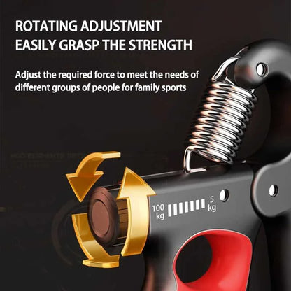 5-60/100/150kg Grip Strength Gym Wrist Expander Hand Strengthener Adjustable Muscle Recovery Fitness Hand Strength Exercise Éditions Traditions & Modernité Inc. 14:771#Mechanical Green