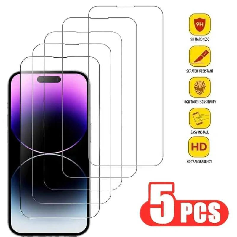 Tempered Glass for iPhone 14 Pro 15 16 17 13 12 11 pro max screen protector for iphone 15 pro mica for iphone 13 14 pro glass Éditions Traditions & Modernité Inc. 185980603;20260611;1781193646SLVcQ