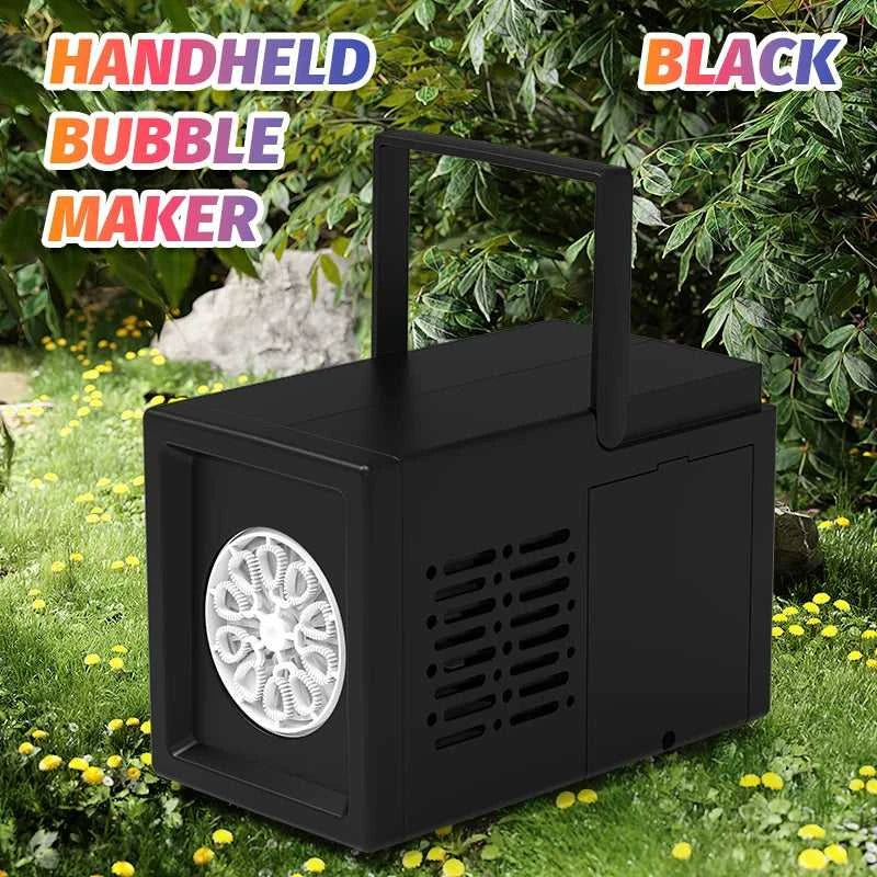10 hole fully automatic bubble blowing handheld electric bubble machine toy outdoor birthday without battery and bubble water Éditions Traditions & Modernité Inc. 185981778;20260611;17811938379nJr1