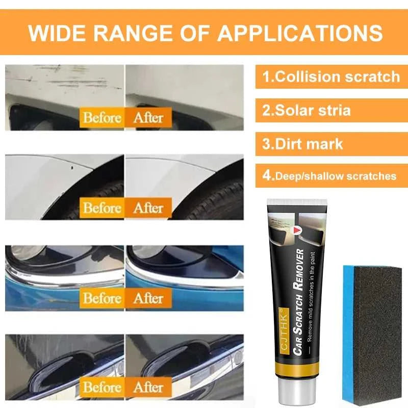 Car Scratch Remover Paint Care Tools Auto Swirl Remover Scratches Repair Polishing Auto Body Grinding Compound Anti Scratch Wax Éditions Traditions & Modernité Inc. 185980098;20260611;1781193581LcA3l