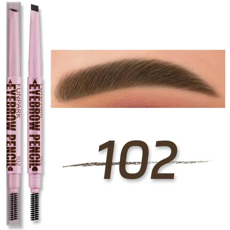 2 in1 Eyebrow pencil professional Cosmetics makeup for women 5 Colors Waterproof Eyebrow Tattoo brush Long Lasting eyebrow pen Éditions Traditions & Modernité Inc. 185980678;20260611;17811936575dnsX
