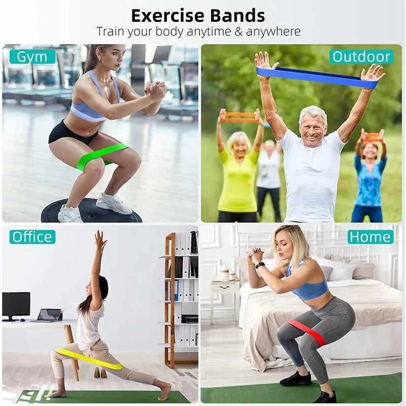 Different Resistance Bands Yoga Band Fitness Exercise Training Hip Tension Band Leg Squat Dance Elastic Loop Stretch Band Éditions Traditions & Modernité Inc. 186226157;20260617;1781706650pbzVI