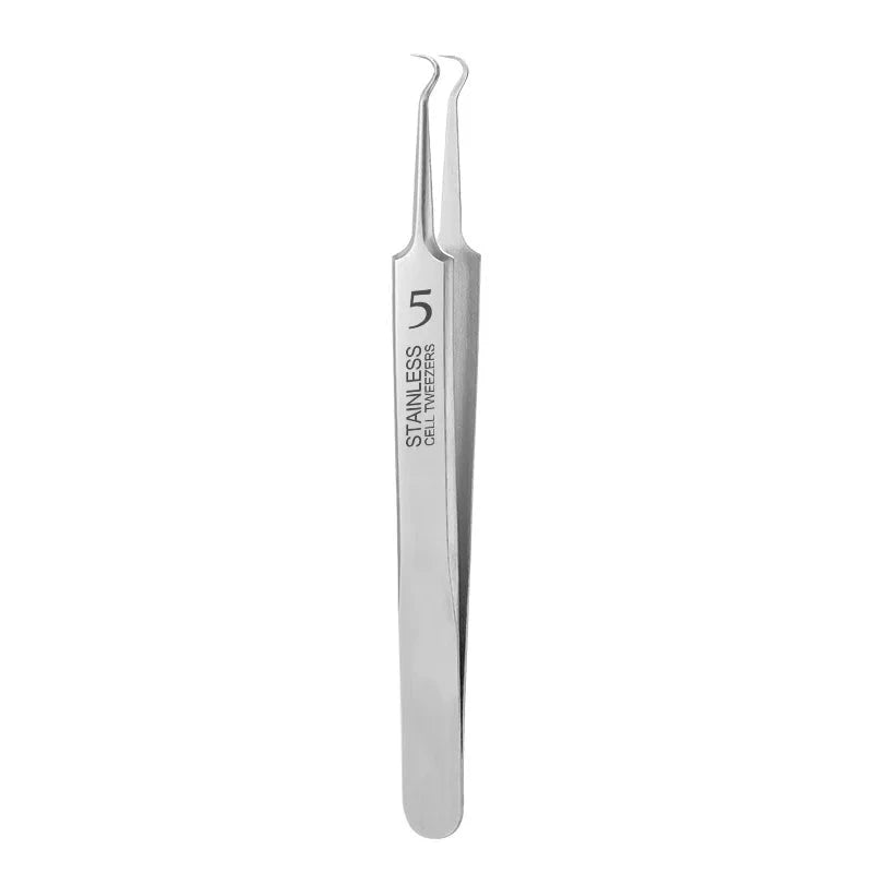 German Ultra-fine No. 5 Cell Pimples Blackhead Clip Tweezers Beauty Salon Special Scraping & Closing Artifact Acne Needle Tool Éditions Traditions & Modernité Inc. 185982243;20260611;1781193866hDPRG
