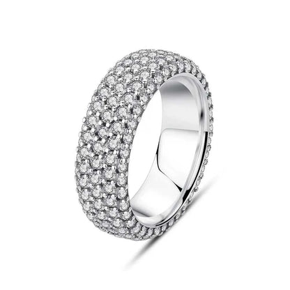 Original 925 Sterling Silver Ring Love Heart Pave CZ Crystal Stackable Rings For Women Wedding Engagement Birthday Gift Jewelry Éditions Traditions & Modernité Inc. 186727150;20260628;1782690174gCmc6