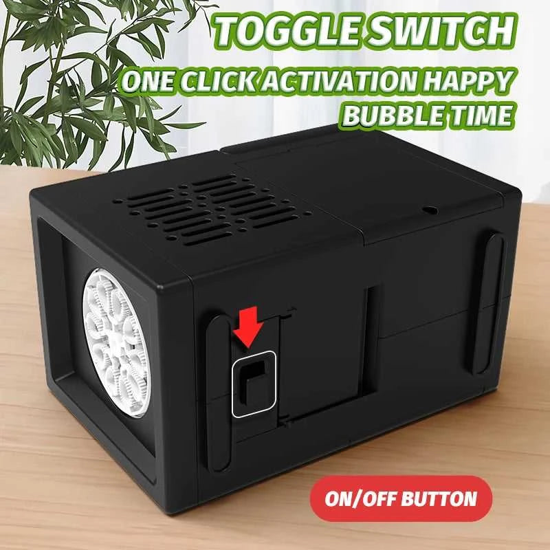 10 hole fully automatic bubble blowing handheld electric bubble machine toy outdoor birthday without battery and bubble water Éditions Traditions & Modernité Inc. 185981778;20260611;17811938379nJr1