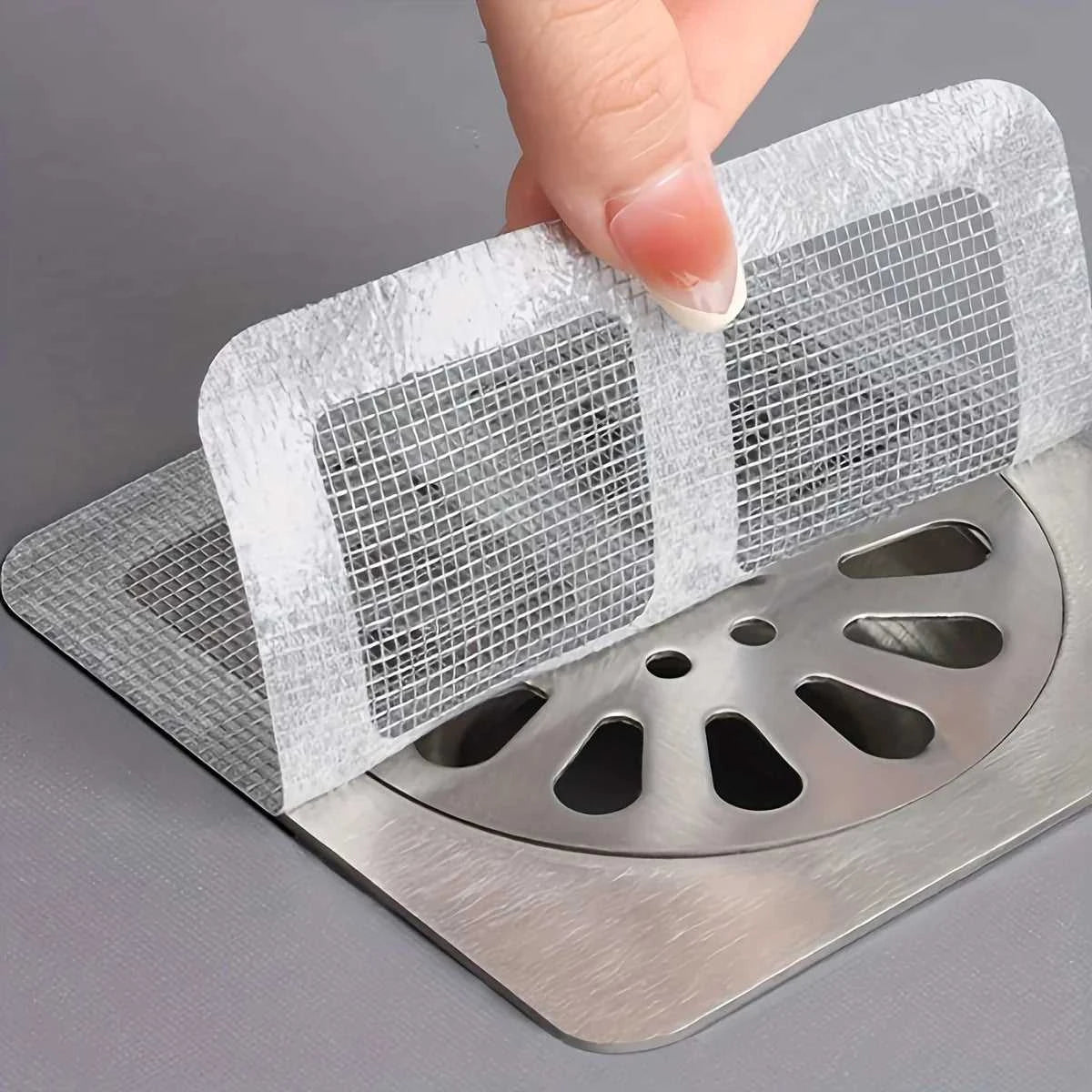Floor Drain Sticker, Insect-proof Self-adhesive Bathroom Hair Filter Net, Sewer Filter, Kitchen Anti-blocking Mesh Net Éditions Traditions & Modernité Inc. 185982746;20260611;1781193953hr6eo