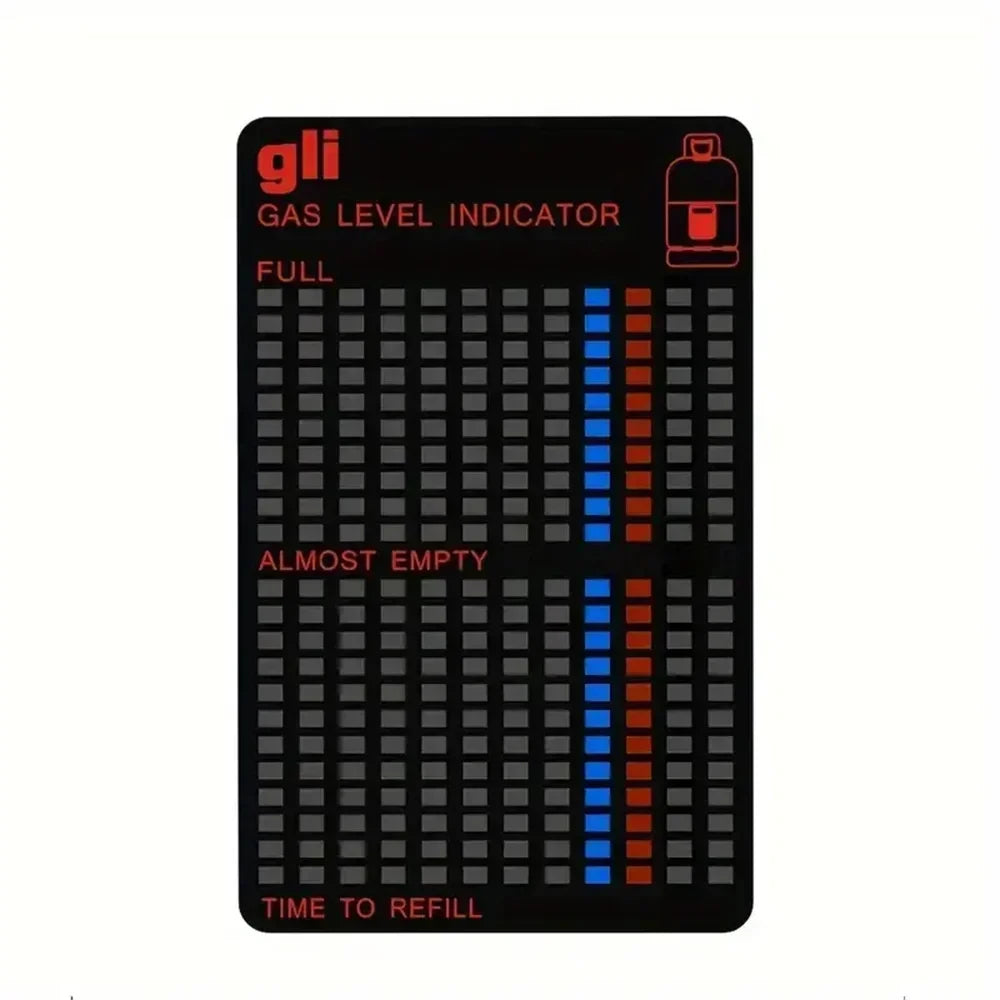Gas Indicator Level Practical Propane Butane LPG Fuel Gas Tank Level Indicator For Measurement Of Gases At The Adhesive Product