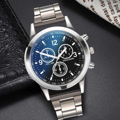 1/2PCS Men Business Watches Fashion Men's Steel Band Quartz Watch with Bracelet（Box not Included） Éditions Traditions & Modernité Inc. 186728091;20260629;1782691242rPFQK