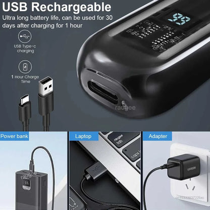Nose Hair Trimmer Rechargeable Electric Nose Hair Remover Men Eyebrow Hair Shaving Razor Mini Pocket Portable Nose Hair Clipper Éditions Traditions & Modernité Inc. 185979929;20260611;1781193487Zadfc