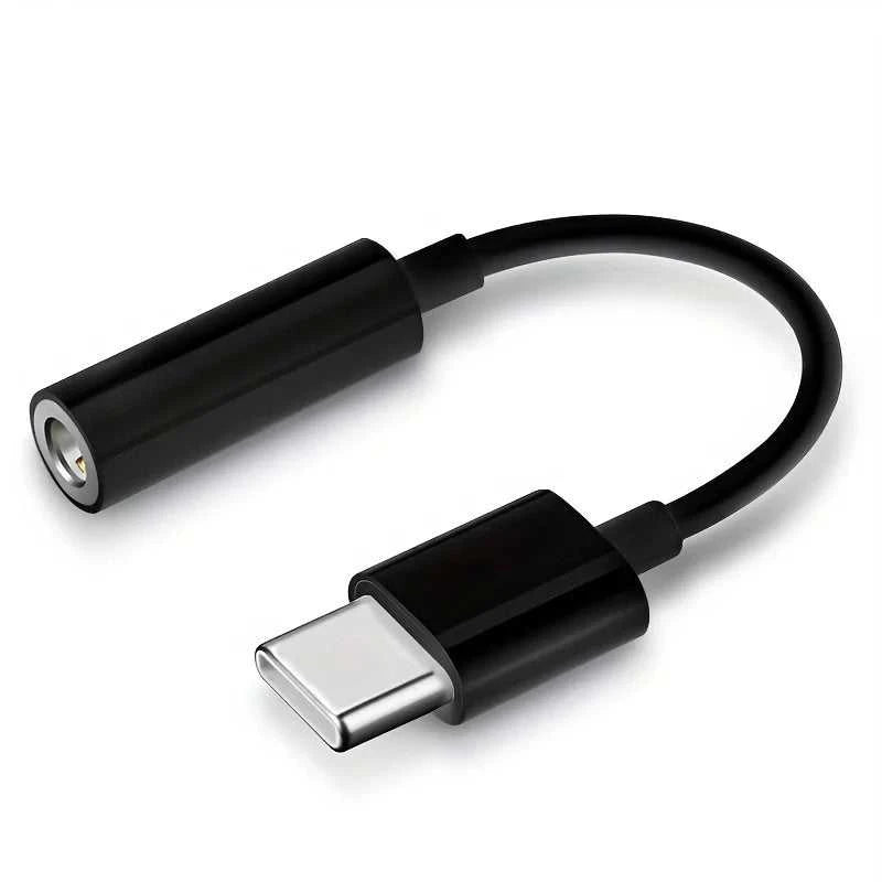 Type C To 3.5mm Aux Adapter 3 5 Jack Audio Cable for Huawei Xiaomi Redmi POCO Sumsang LG 3.5MM to 8Pin Aux Adputer for iPhone Éditions Traditions & Modernité Inc. 185982560;20260611;1781193914vylze