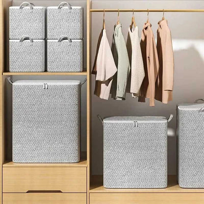 1pc Household Large Capacity Storage Bag Non-woven Material, Closet Wardrobe Organizer Can Be Used For Quilt Clothing, Toys Éditions Traditions & Modernité Inc. 185980791;20260611;1781193681hIDsz