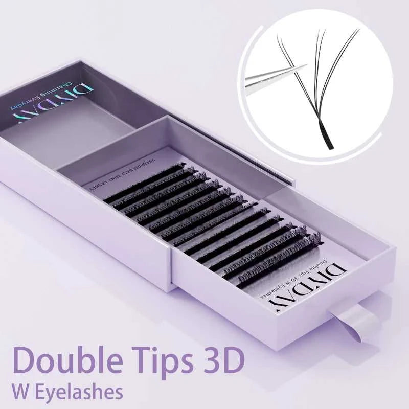 DIYDAY W Shape Eyelashes Extensions W Shaped Bloom 3d 4d 5d 6d 7d 8d Eye Lashes Natural Soft Premade Fan Lash Extensions Éditions Traditions & Modernité Inc. 185980101;20260611;1781193587w9ZkL