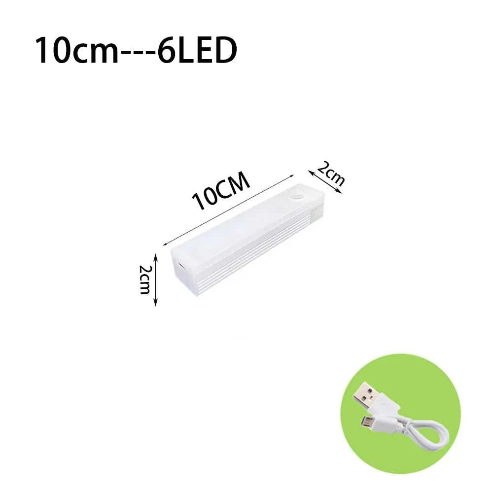 LED Motion Sensor Light Wireless LED Night Light Type C Rechargeable Light Cabinet Wardrobe Lamp Staircase Backlight For Kitchen Éditions Traditions & Modernité Inc. 186728102;20260629;1782691310CKFLz